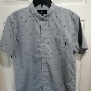 Men's Molokai Surf Co. Short-Sleeved Shirt Anchor Design, Size L, Gently Used